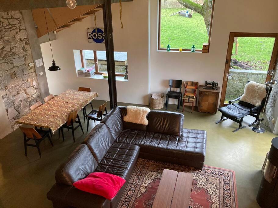 Gerestaureerde Hoeve Met Zicht Durbuy Esterno foto